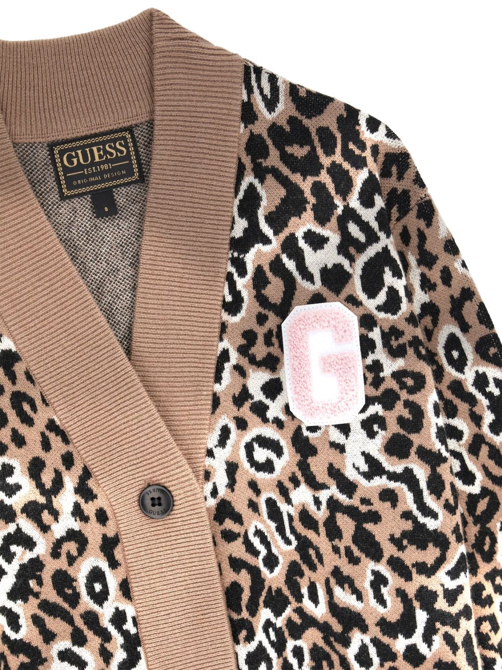 Cardigan Guess LS LEOPARD Bambina - Maculato