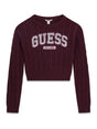 Maglia Guess CROP LS Bambina - Bordeaux