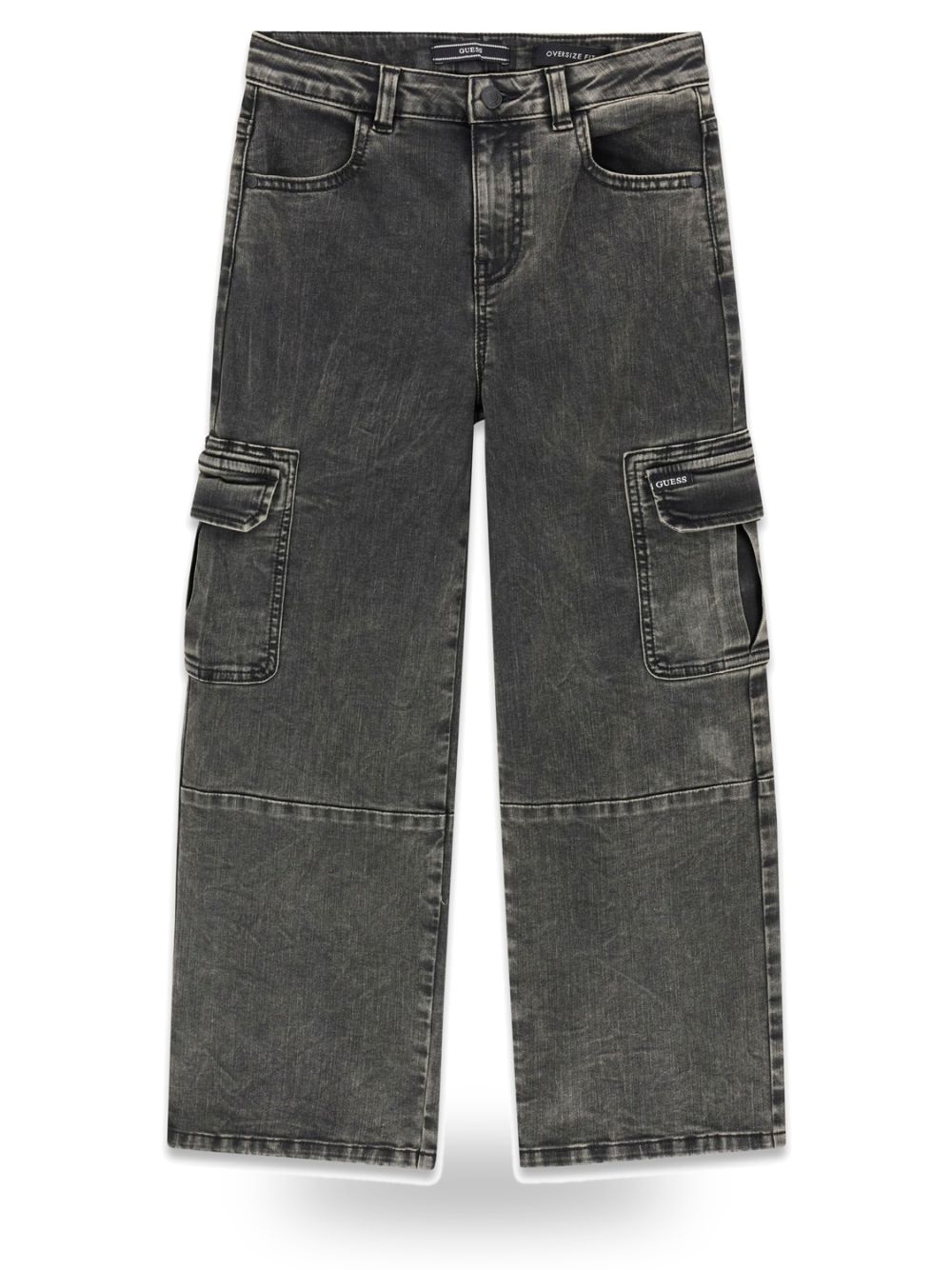 Jeans Guess OVERSIZE STRETCH Bambino - Nero