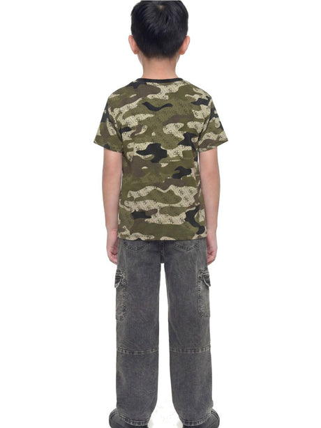 Jeans Guess OVERSIZE STRETCH Bambino - Nero