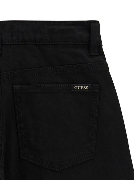 Pantalone Guess CANVAS OVERSIZE BALLOON Bambino - Nero
