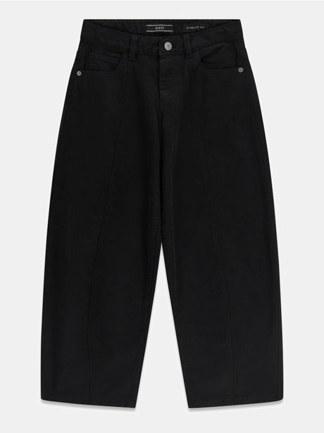 Pantalone Guess CANVAS OVERSIZE BALLOON Bambino - Nero