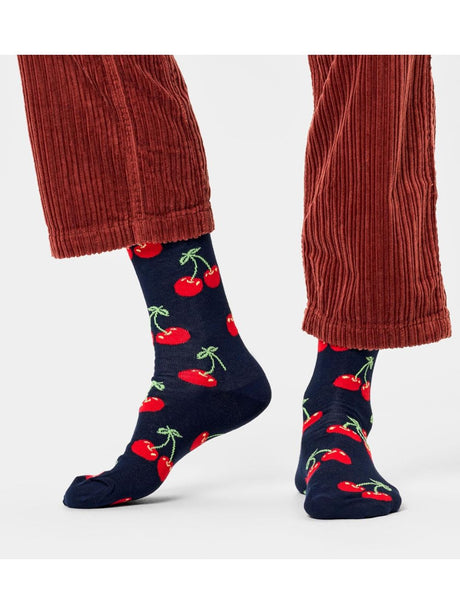 Calze Happy Socks CHERRY SOCK Unisex - Blu