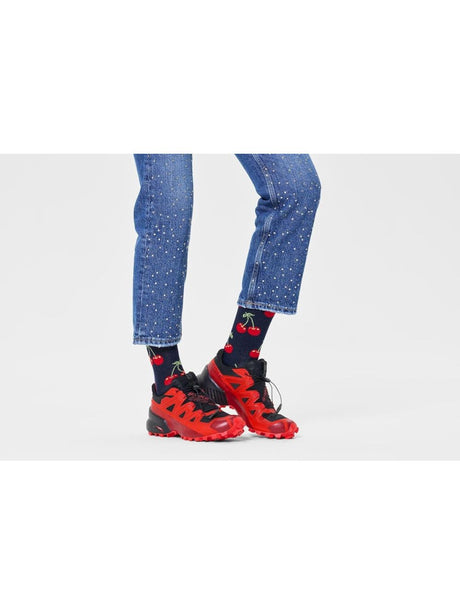Calze Happy Socks CHERRY SOCK Unisex - Blu
