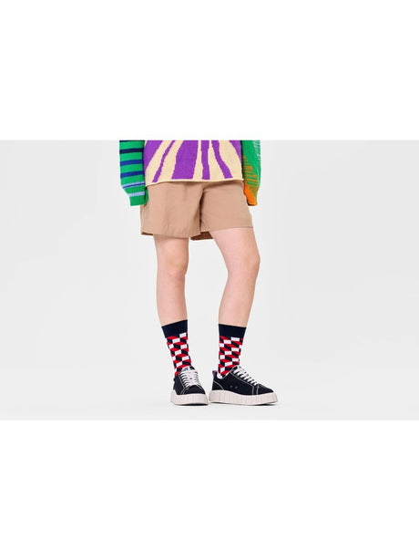 Calze Happy Socks FILLED OPTIC SOCK Unisex - Blu
