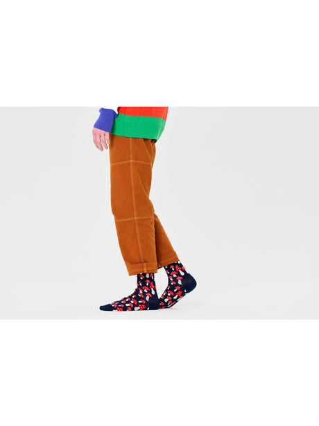 Calze Happy Socks MUSHROOM SOCK Unisex - Navy