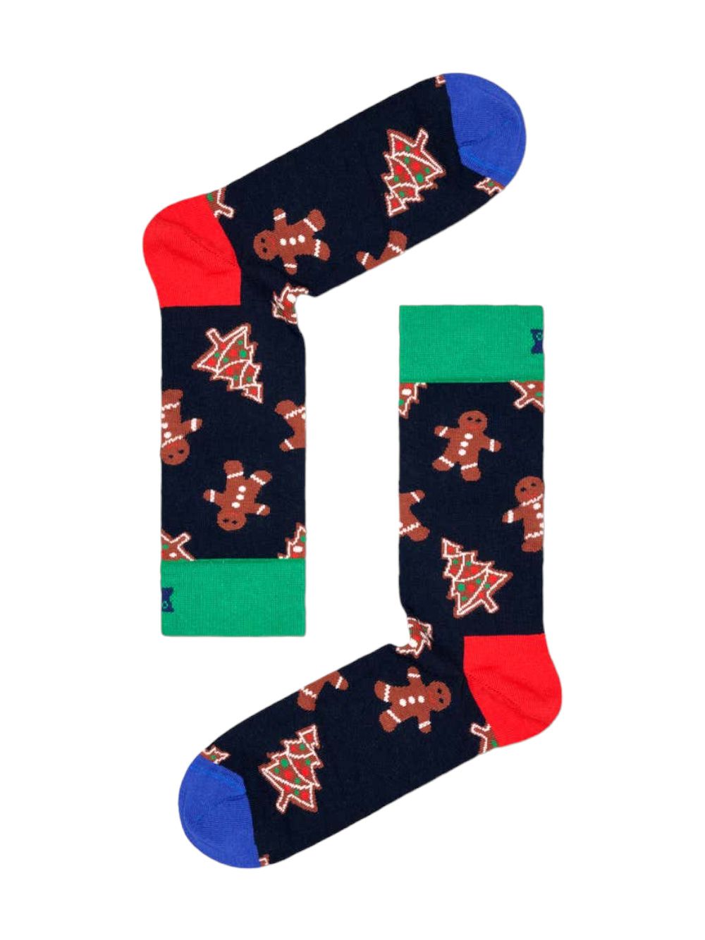Calze Happy Socks GINGERBREAD COOKIES SOCKS GIFT SET Unisex - Multicolore Happy Socks  Angolo dello Sport