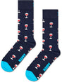 Calze Happy Socks GLASS OF WINE SOCK Unisex - Navy