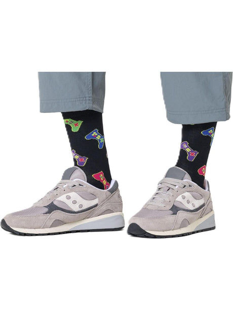 Calze Happy Socks CONTROLLER SOCK Unisex - Nero