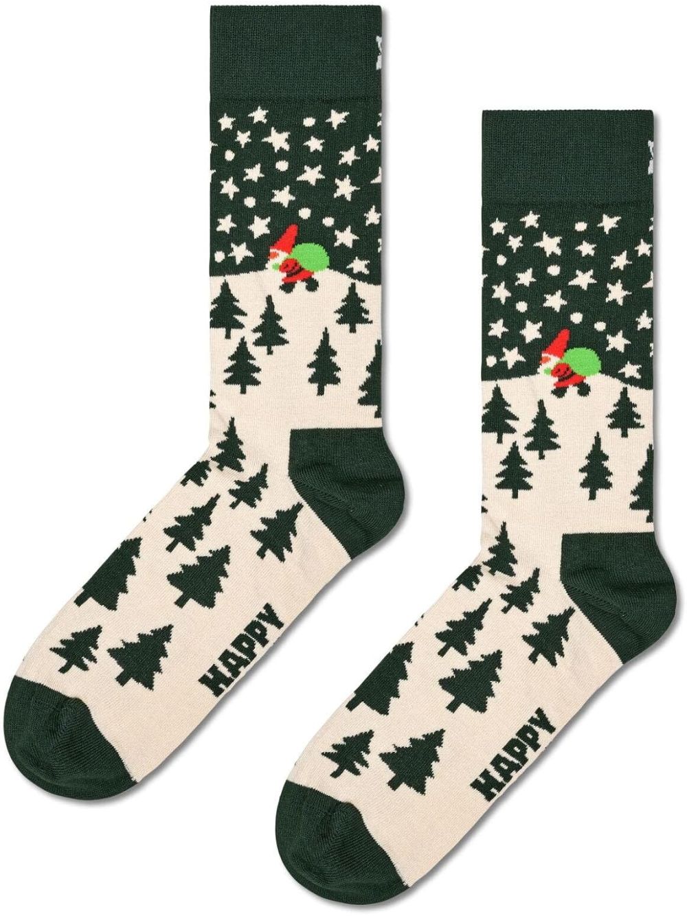 Calze Happy Socks SNOW GLOBE SOCK GIFT SET Unisex - Verde