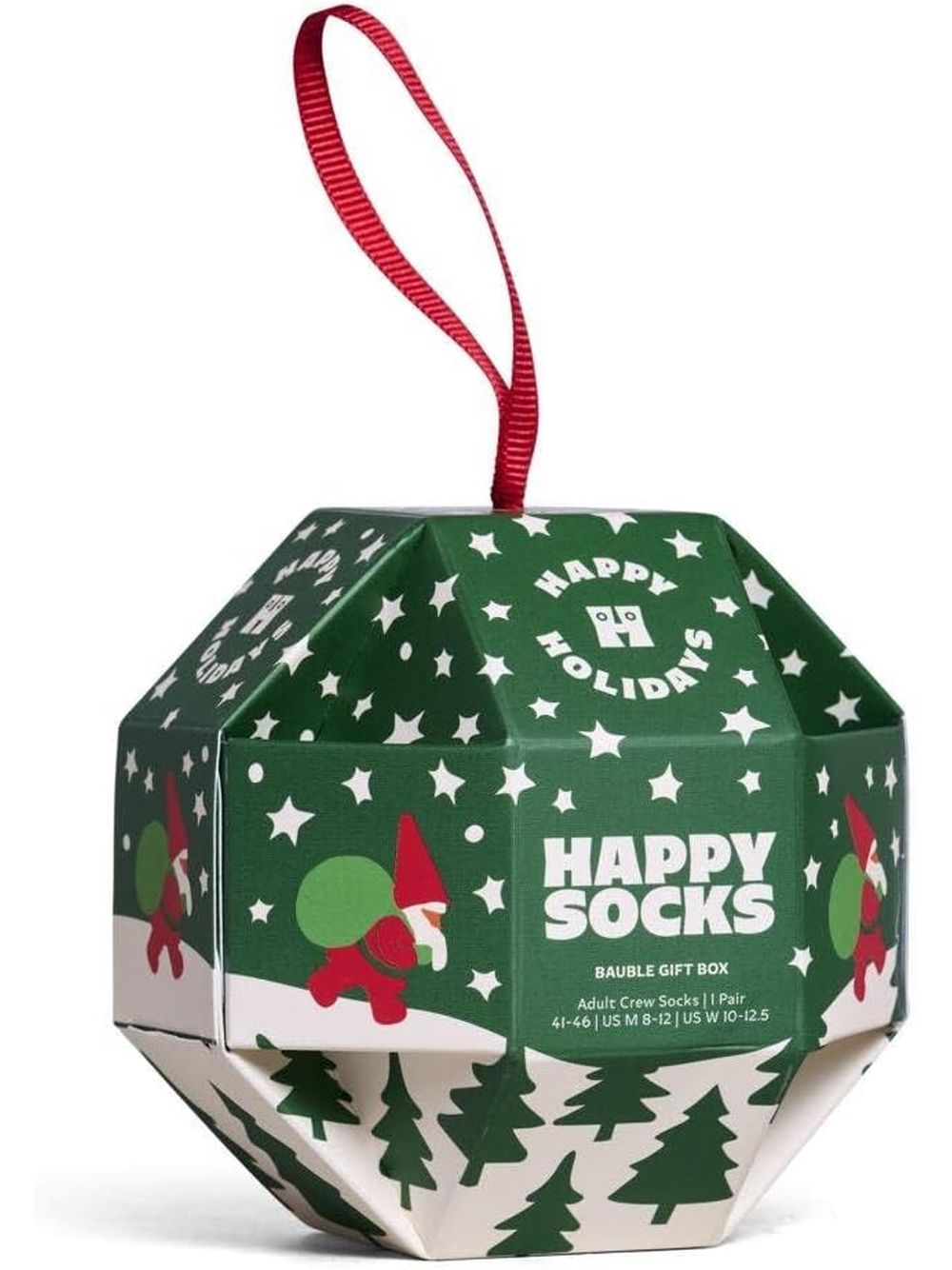 Calze Happy Socks SNOW GLOBE SOCK GIFT SET Unisex - Verde