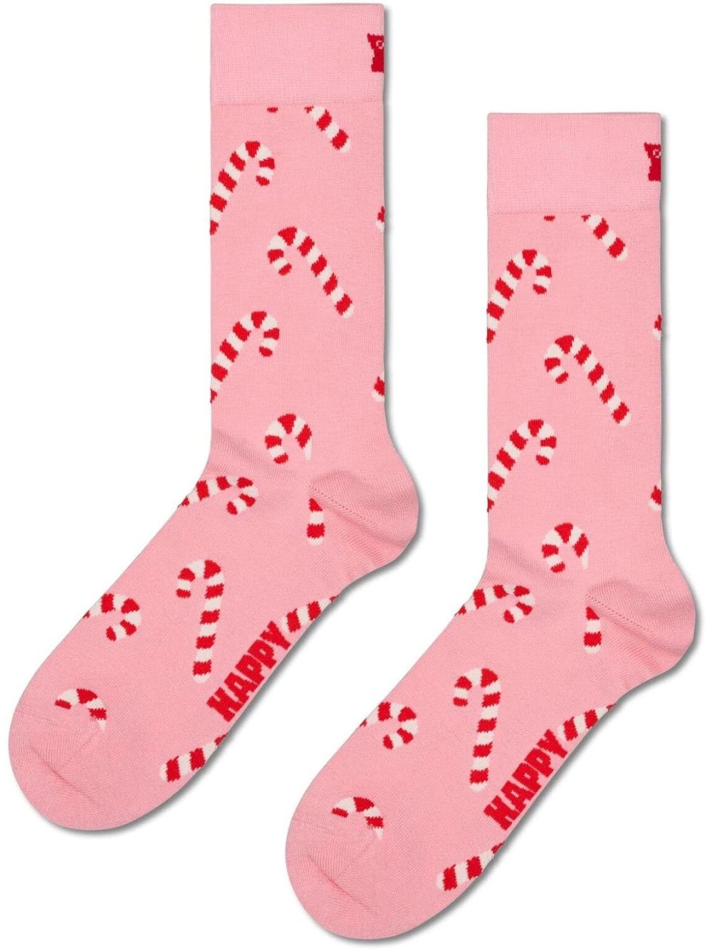 Calze Happy Socks CANDY CANE SOCK Unisex - Rosa