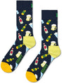 Calze Happy Socks BEER SOCK Unisex - Navy
