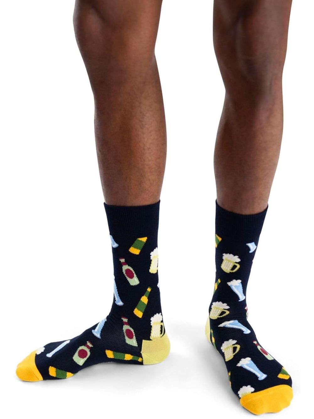 Calze Happy Socks BEER SOCK Unisex - Navy