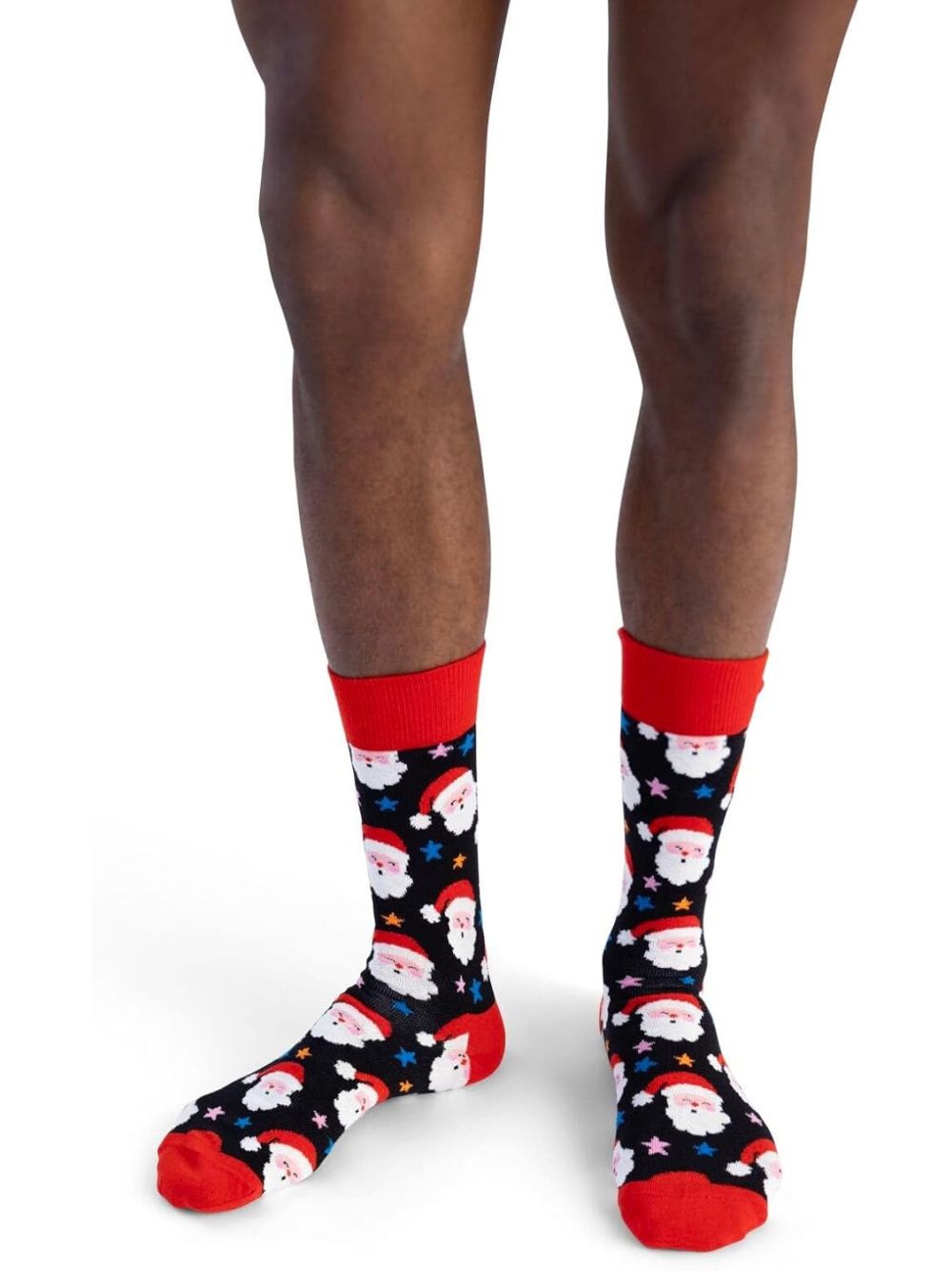 Calze Happy Socks SANTA & STAR SOCK Unisex - Nero