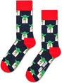 Calze Happy Socks STAR WARS MASTER YODA SOCK Unisex - Navy