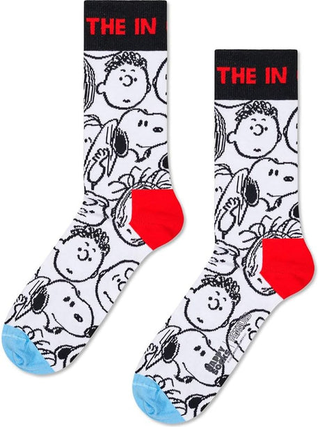 Calze Happy Socks PEANUTS SNOOPY STRIPE SOCK Unisex - Nero