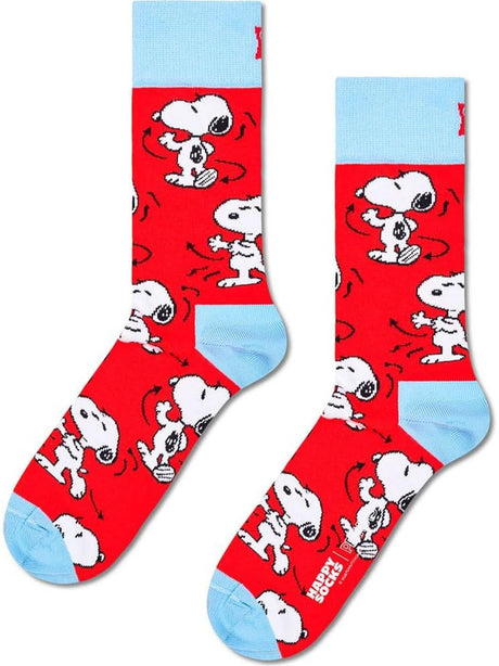 Calze Happy Socks PEANUTS SNOOPY STRIPE SOCK Unisex - Nero