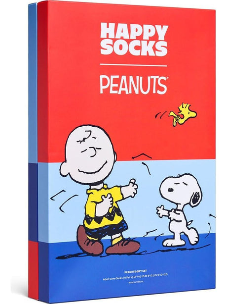 Calze Happy Socks PEANUTS SNOOPY STRIPE SOCK Unisex - Nero