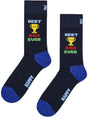 Calze Happy Socks BEST DAD EVER SOCK Unisex - Navy