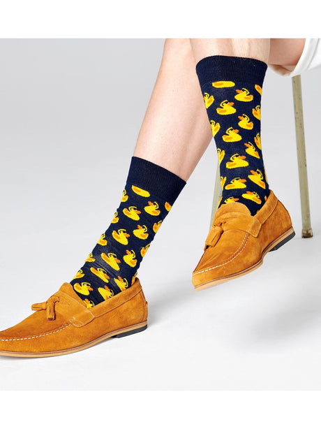 Calze Happy Socks RUBBER DUCK SOCK Unisex - Multicolore