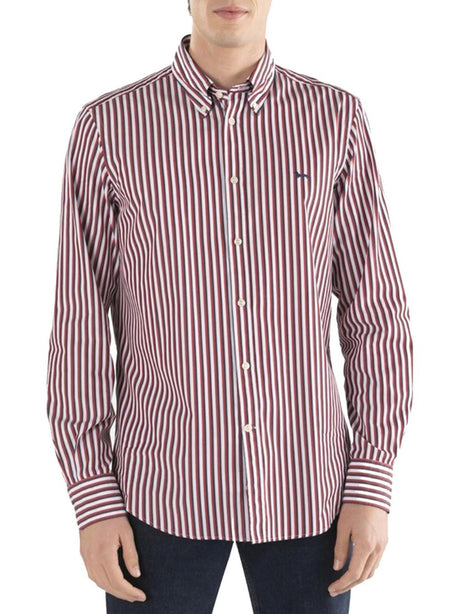 Camicia Harmont&blaine RIGA F.DO COLORA Uomo - Bordeaux