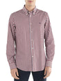 Camicia Harmont&blaine RIGA F.DO COLORA Uomo - Bordeaux
