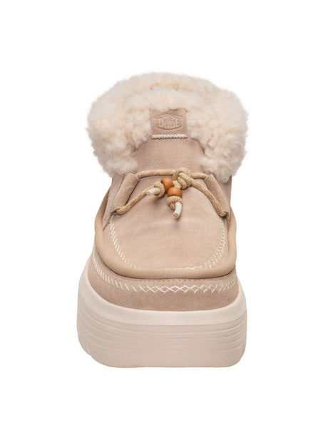Sabot Hey Dude AUSTIN EDGE LOUNGE SUEDE Donna - Bianco