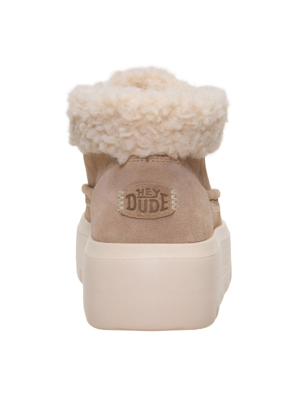 Sabot Hey Dude AUSTIN EDGE LOUNGE SUEDE Donna - Bianco