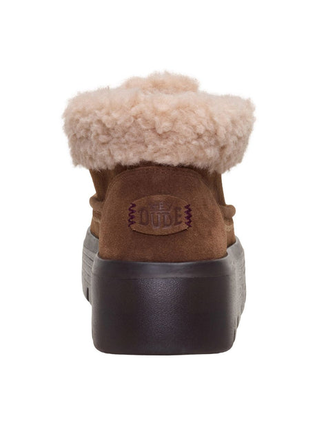 Sabot Hey Dude AUSTIN EDGE LOUNGE SUEDE Donna - Marrone