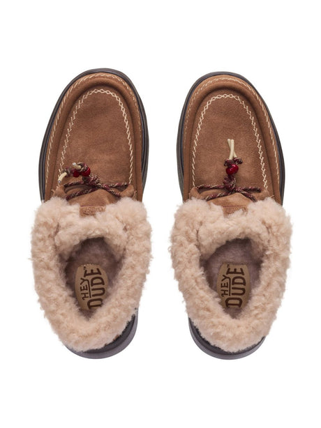 Sabot Hey Dude AUSTIN EDGE LOUNGE SUEDE Donna - Marrone
