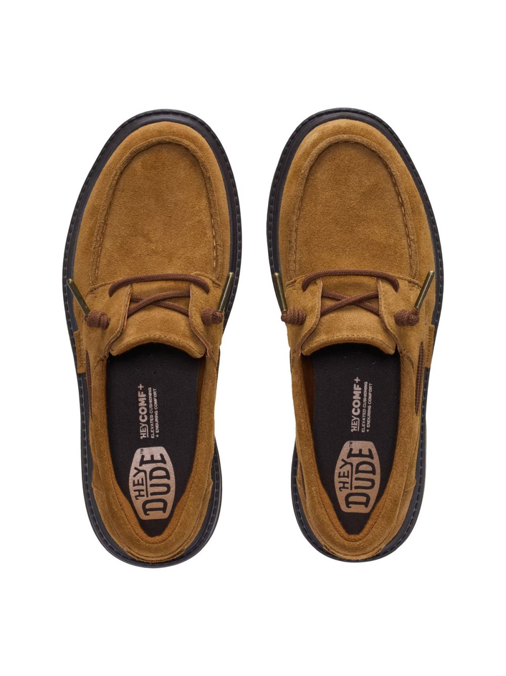 Mocassini Hey Dude SIENNA BOAT SUEDE Donna - Marrone