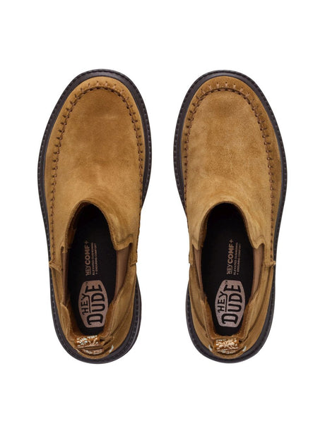 Stivaletti Hey Dude SIENNA CHELSEA BOOT SUEDE Donna - Marrone
