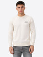 Pullover Icon GIROCOLLO C/RICAMO Uomo - Bianco