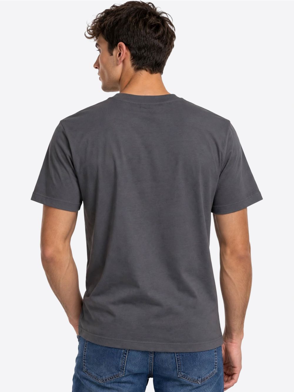 T-Shirt Icon LOGO PICCOLO Uomo - Grigio