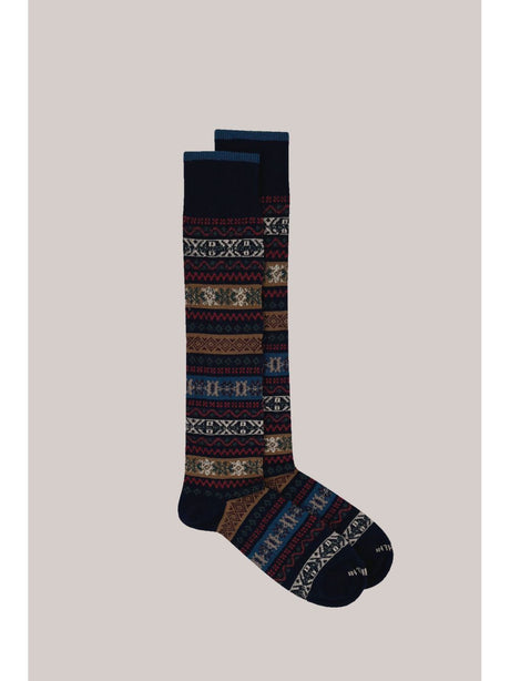 Calze In The Box JACQUARD Uomo - Blu