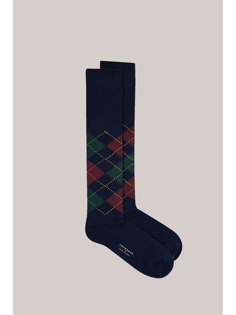 Calze In The Box ARGYLE Uomo - Blu