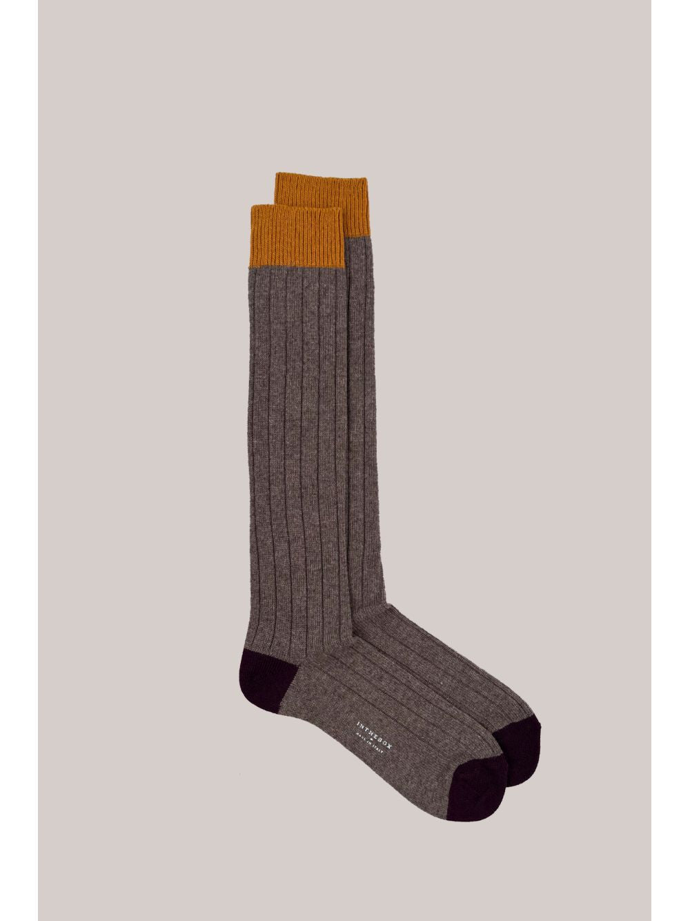 Calze In The Box CACHEMIRE BASIC Uomo - Beige