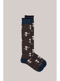 Calze In The Box SNOOPY SKI ALLOVER Uomo - Marrone