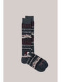 Calze In The Box SNOOPY CHRISTMAS STRIPES Uomo - Grigio