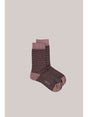 Calze In The Box WOMAN STRIPE STARDUST BICOLOR Donna - Bordeaux
