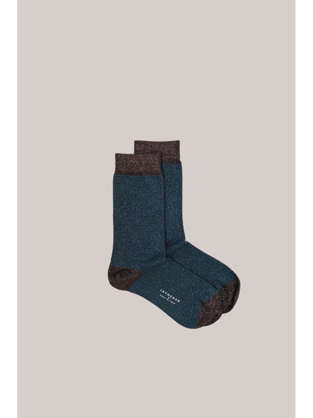 Calze In The Box WOMAN STRIPE STARDUST BICOLOR Donna - Blu