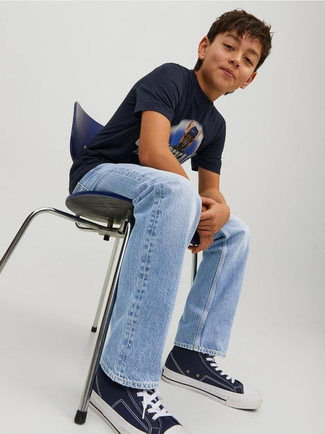 Jeans Jack Jones CHRIS JJORIGINAL AKM 920 Bambino - Blu