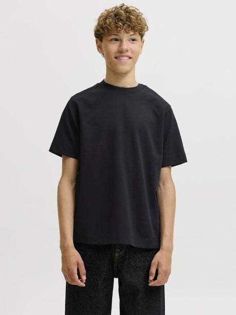 T-shirt Jack Jones BARRON TEE SS O-NECK Bambino - Nero