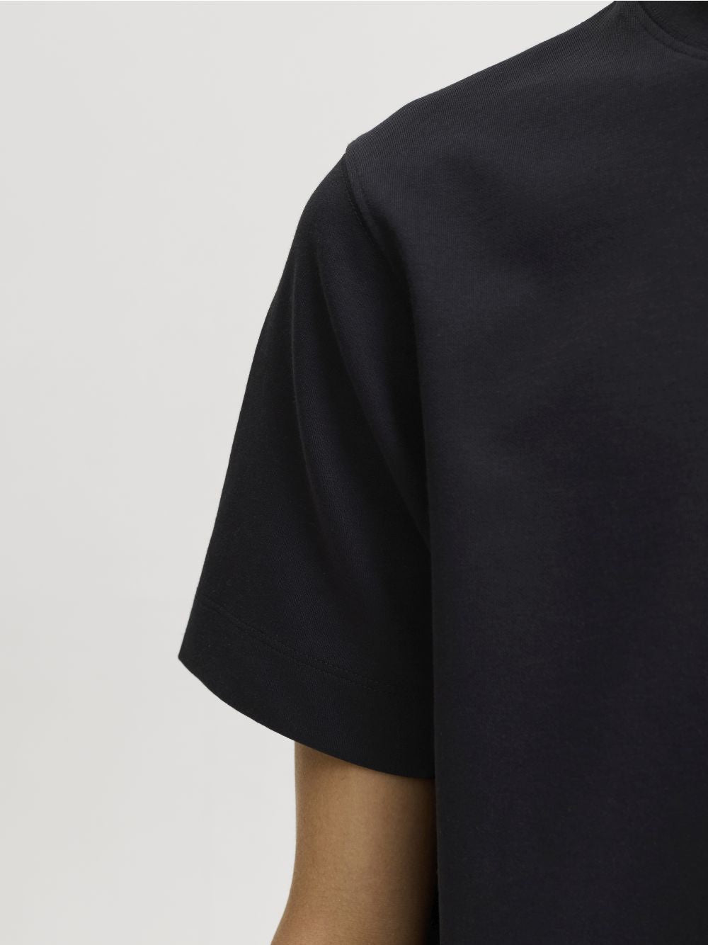 T-shirt Jack Jones BARRON TEE SS O-NECK Bambino - Nero