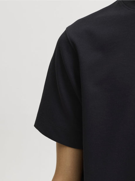 T-shirt Jack Jones BARRON TEE SS O-NECK Bambino - Nero