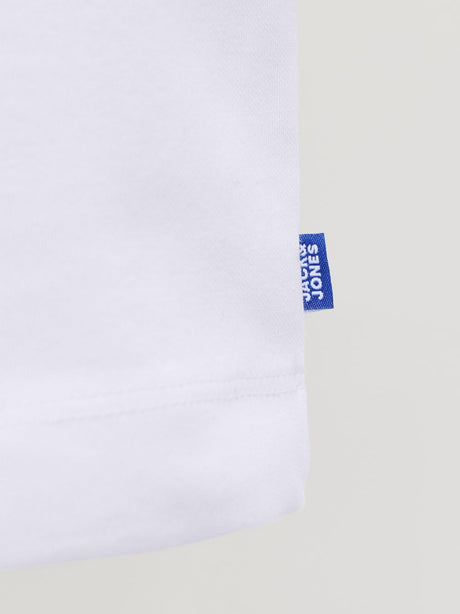 T-shirt Jack Jones BARRON TEE SS O-NECK Bambino - Bianco