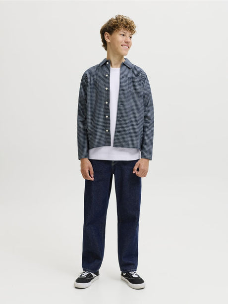 T-shirt Jack Jones BARRON TEE SS O-NECK Bambino - Bianco
