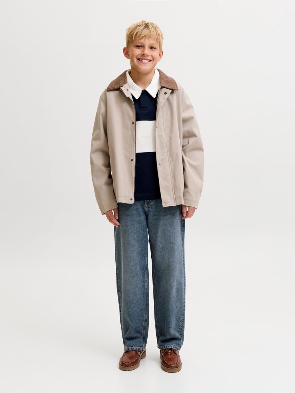 Jeans Jack Jones ALEX JJORIGINAL SQ 032 Bambino - Blu