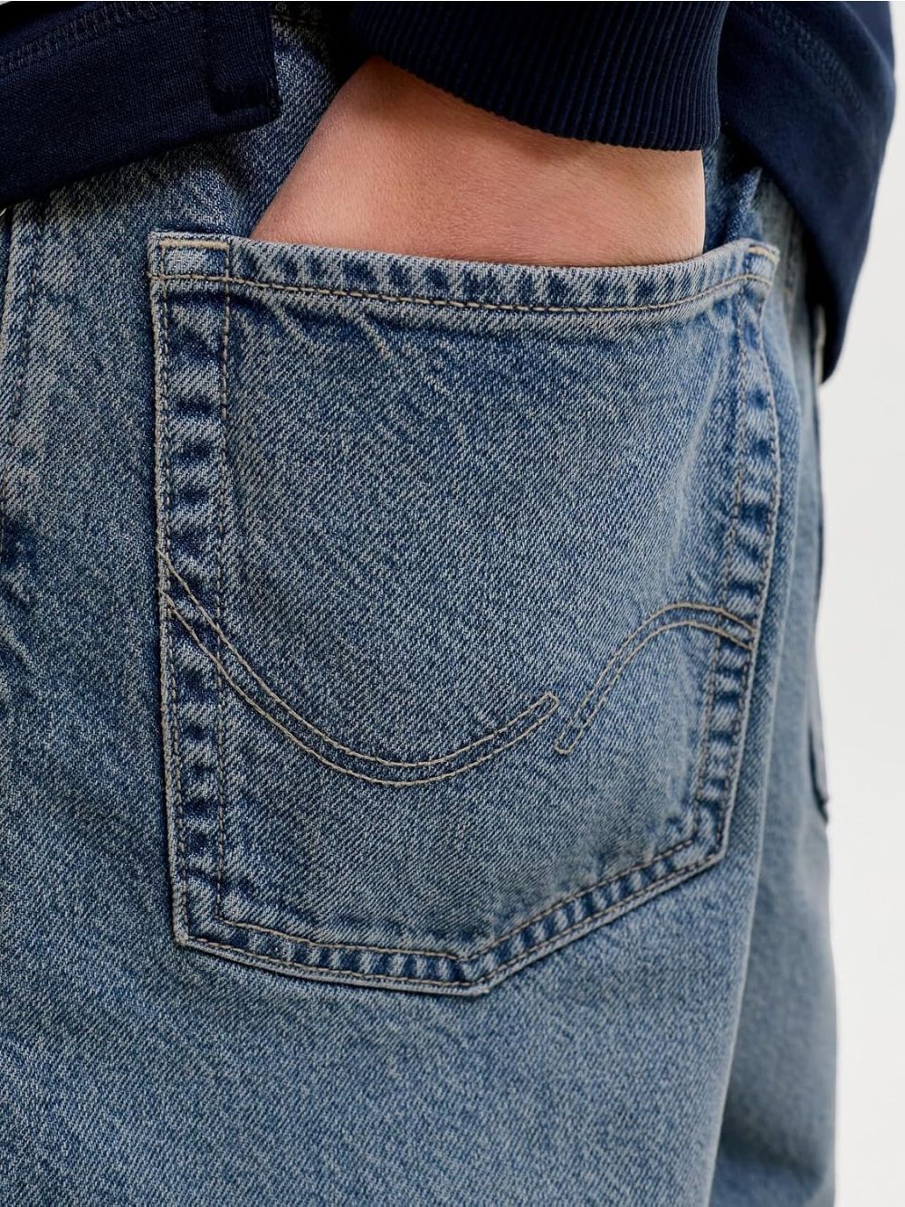 Jeans Jack Jones ALEX JJORIGINAL SQ 032 Bambino - Blu